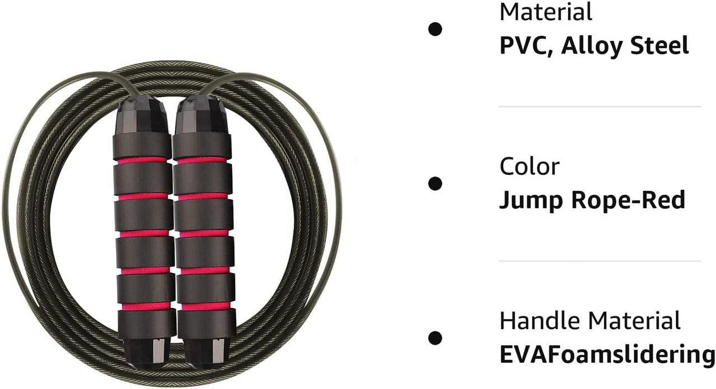 Jump Rope Skipping Rope for Rope Skipping, Speed Jump Rope for Exercise Jump Rope for Fitness for Kids and Adults