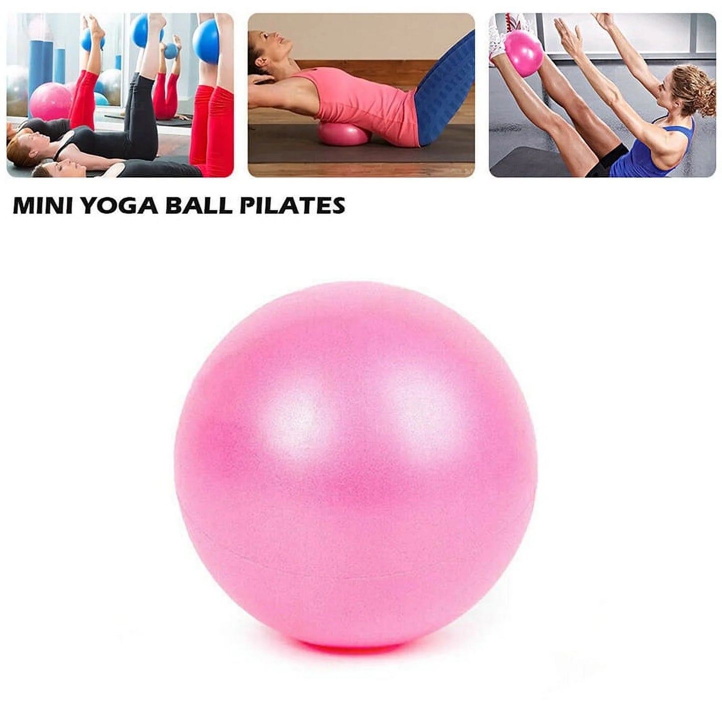 Pilates Yoga Exercise Ball Stability Ball Fitness Ball Balance Physical Therapy Ball for Home Gym